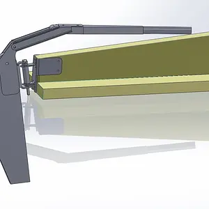Mallinnettuja jollan peräsinosia